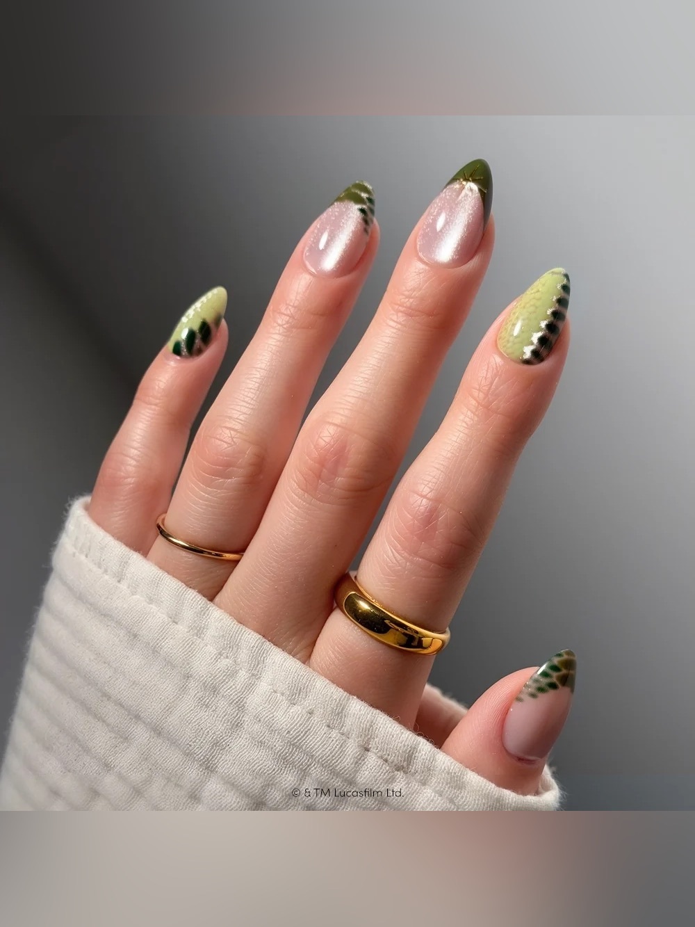 STAR WARS Glamnetic Press-On Nails Much to Learn, You Still Have Short Almond